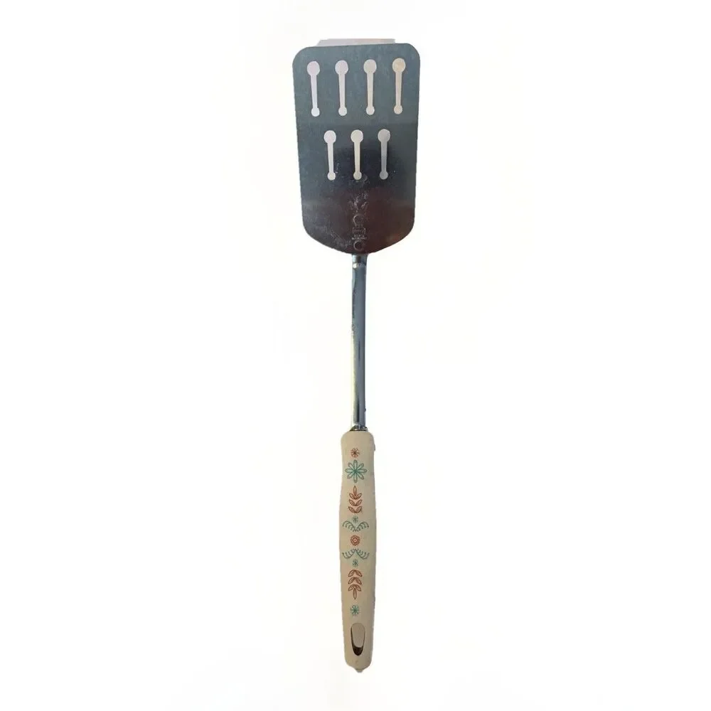Vintage Ekco Slotted Keyhole Spatula Turner 13